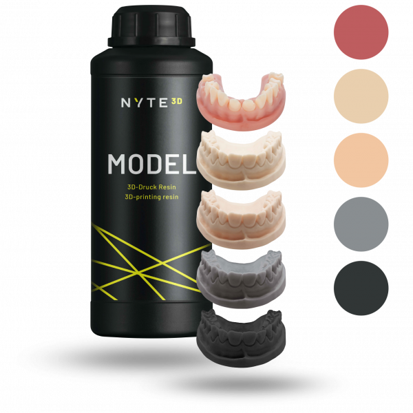 NYTE 3D Model - all colours